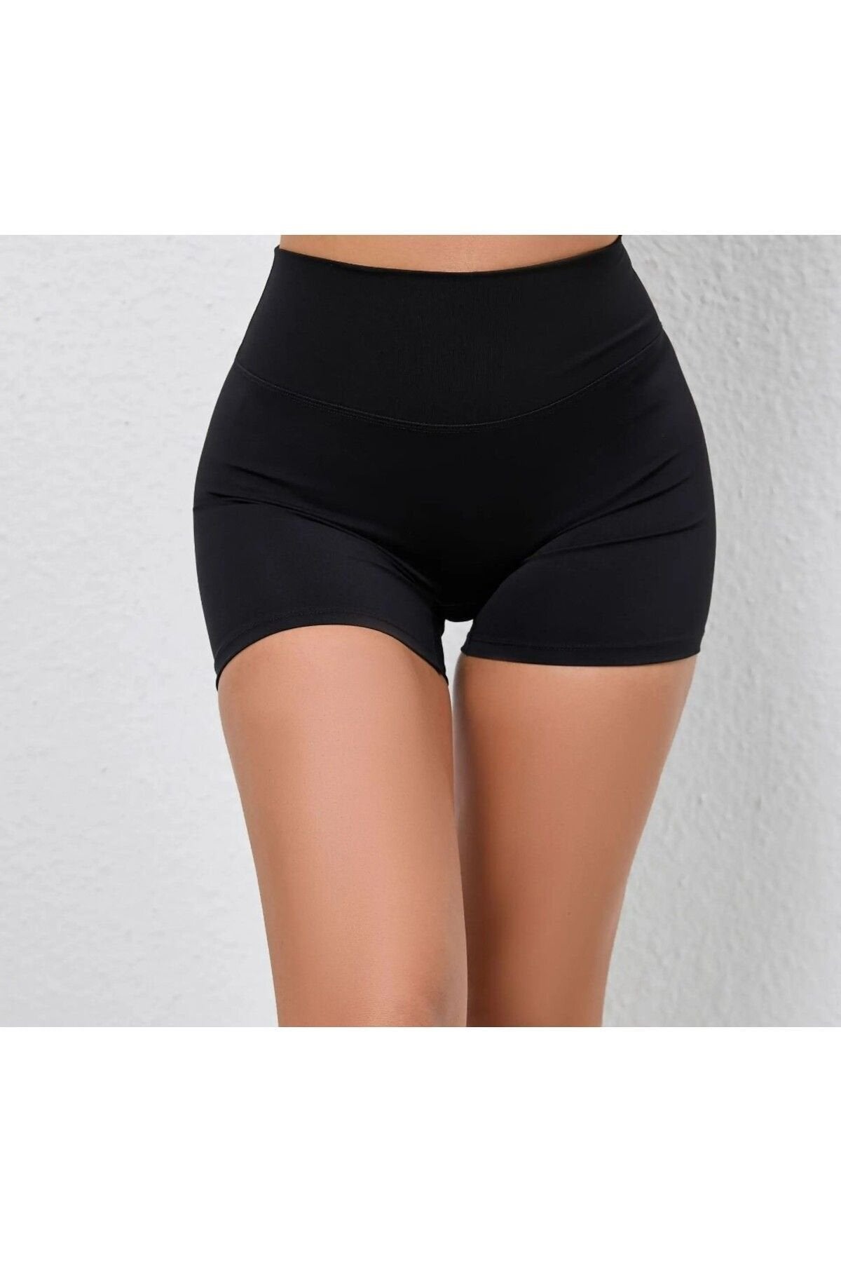 Sportif Kadın Bisiklet Egzersiz Ince Tayt Şort