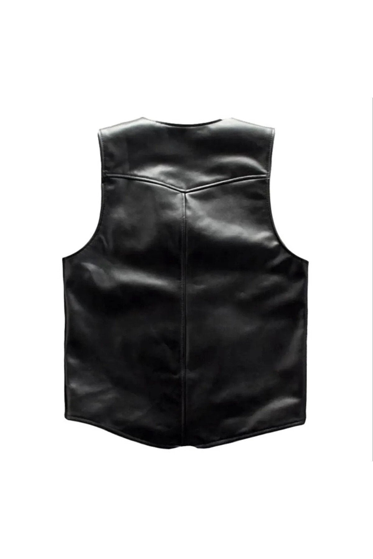 Prof Model Zik Hakiki Kuzu Derisi Dar Kesim Yelek