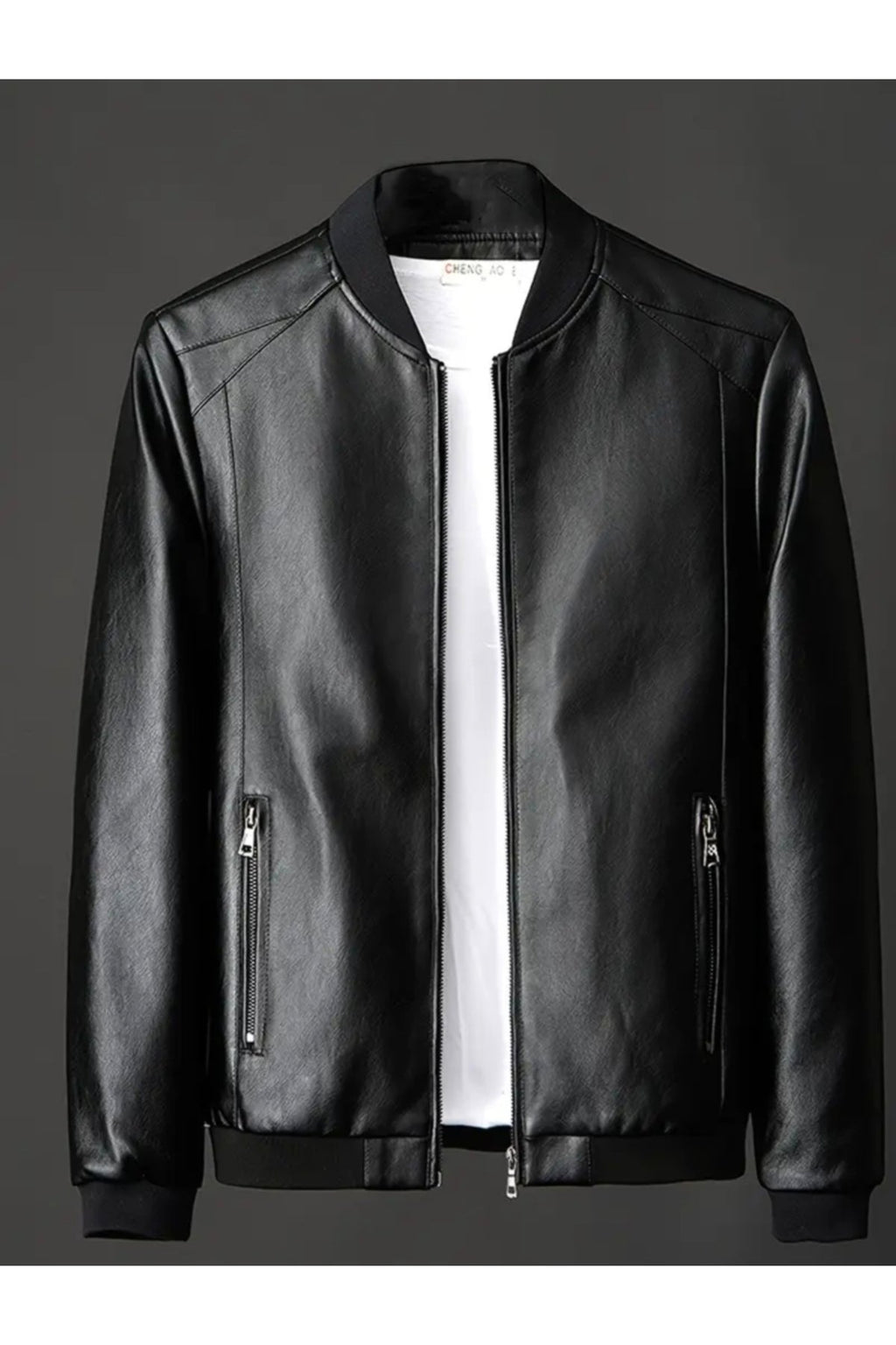 Hakiki Kuzu Derisi Trikolu Spor Ceket