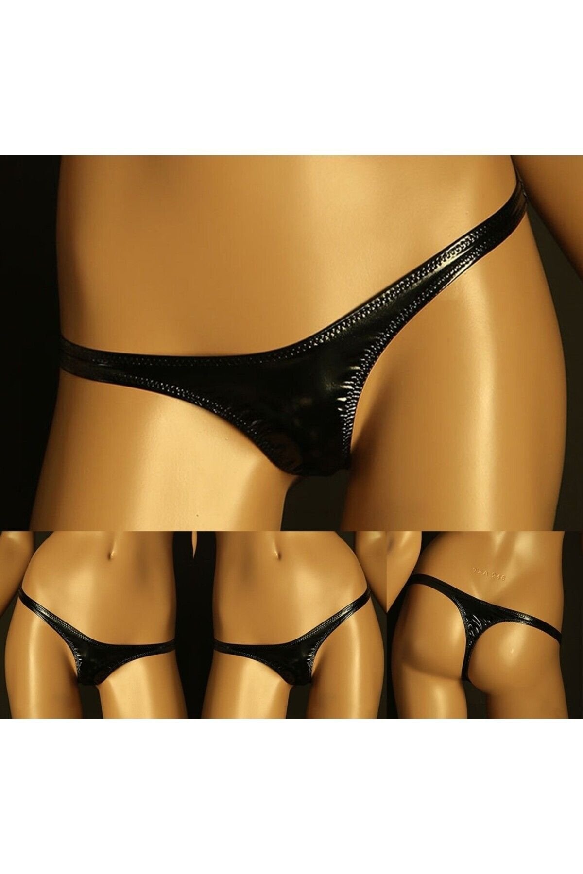 Deri G-String külot