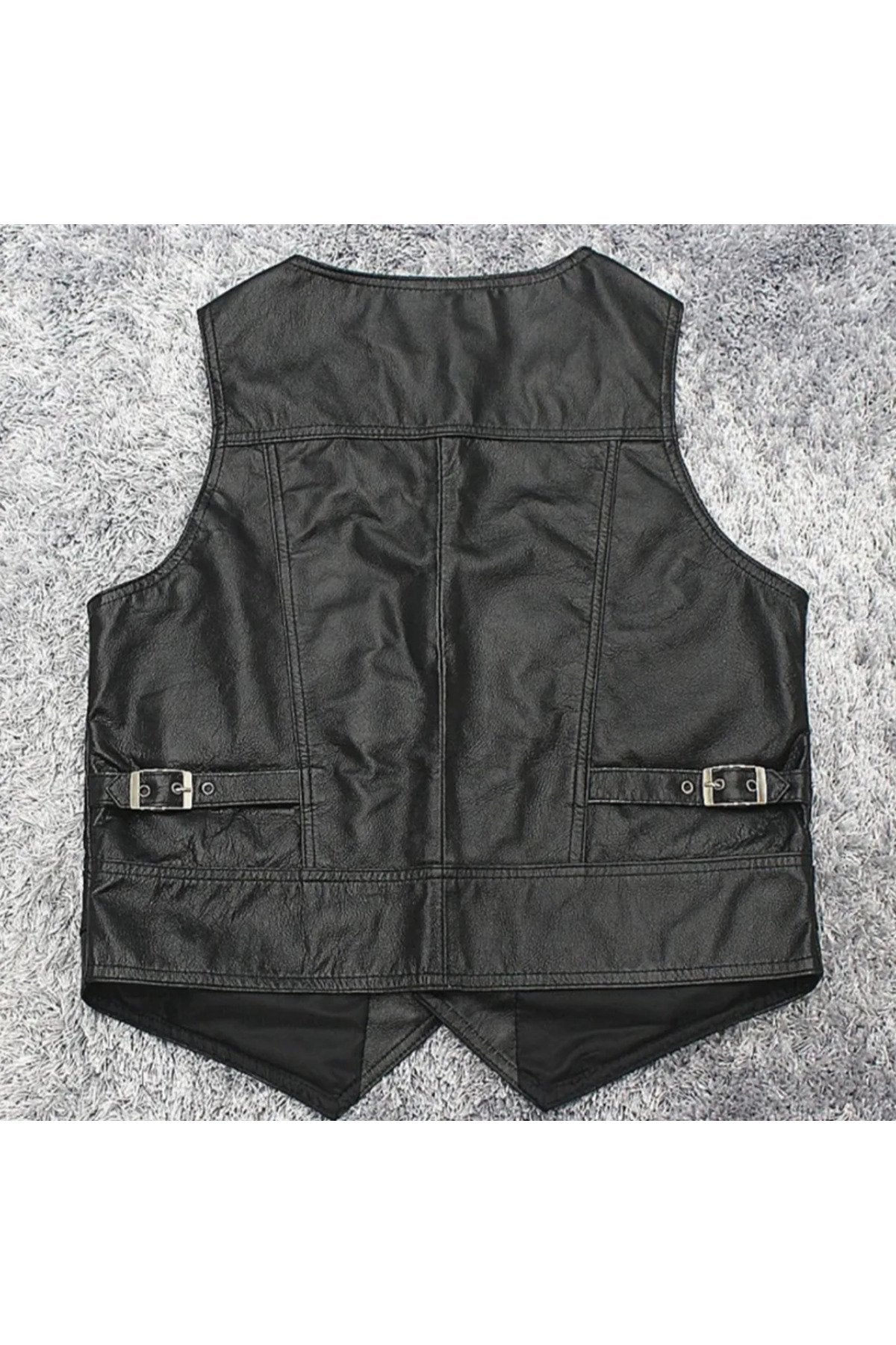 Hakiki kuzu derisi London yelek