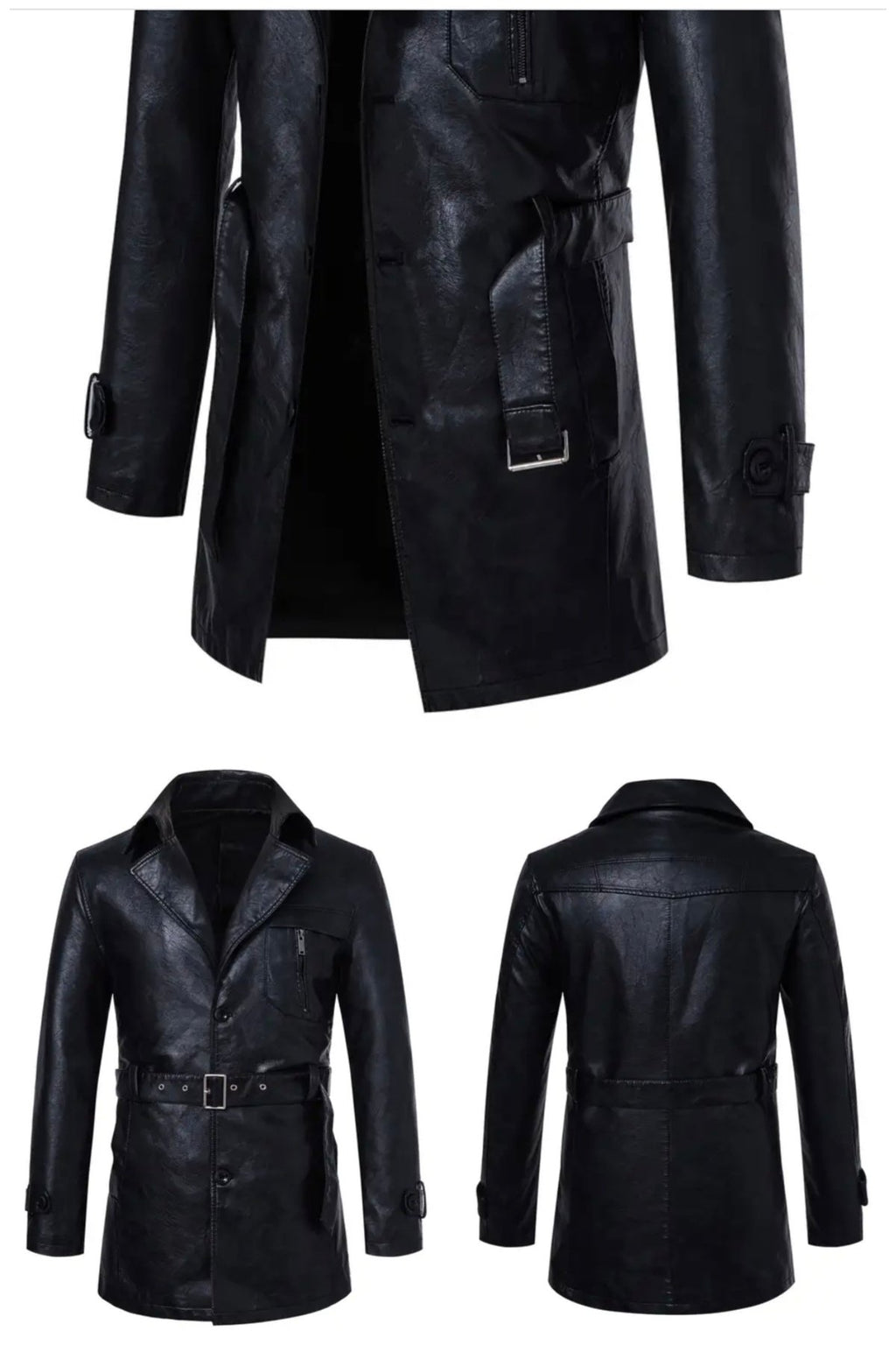 Hakiki Koyun Derisi Kemerli Orta Kalın Deri Kaban