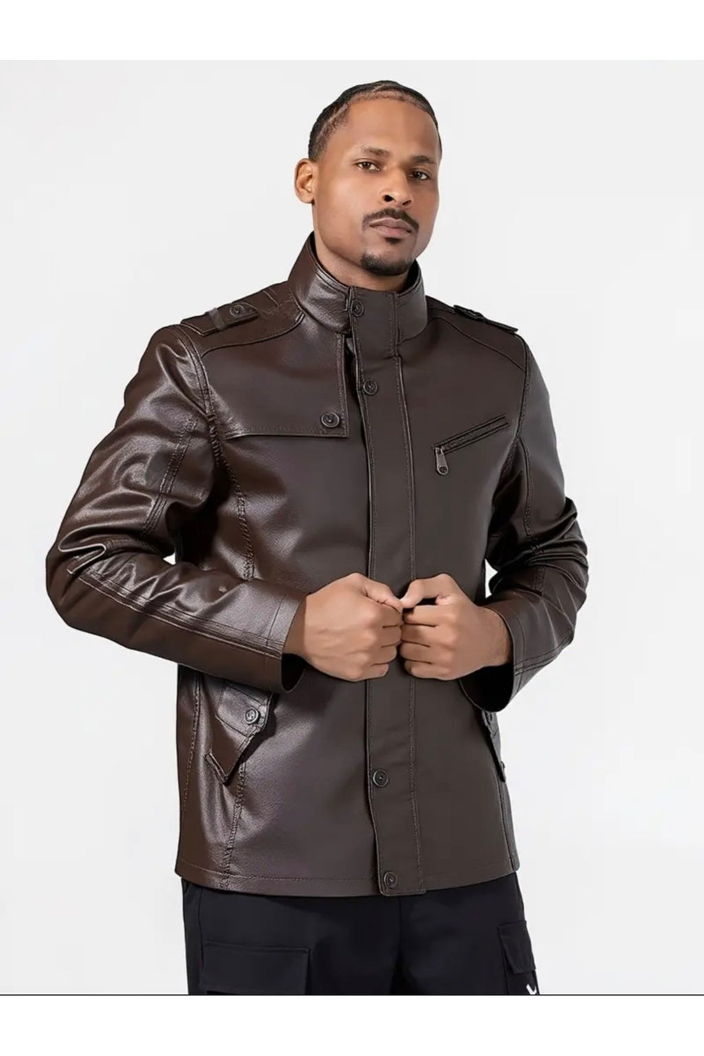 Hakiki Kuzu Derisi Orta Kalın Uzun Mont