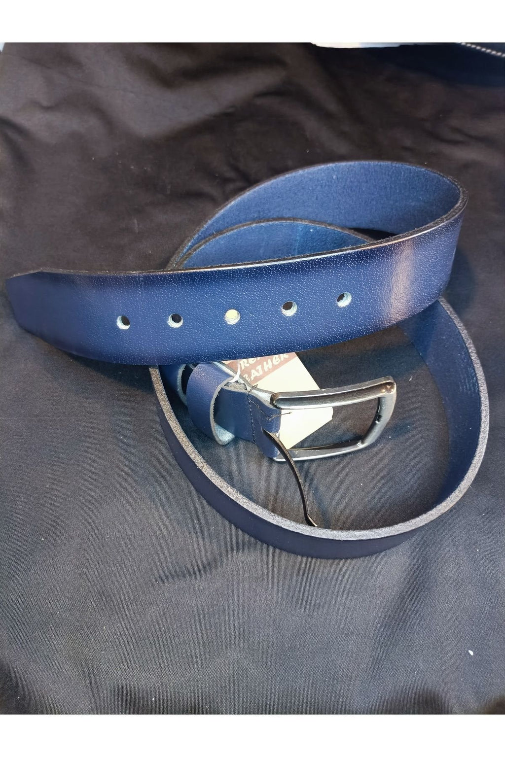 Kemer manda derisi Lacivert renk