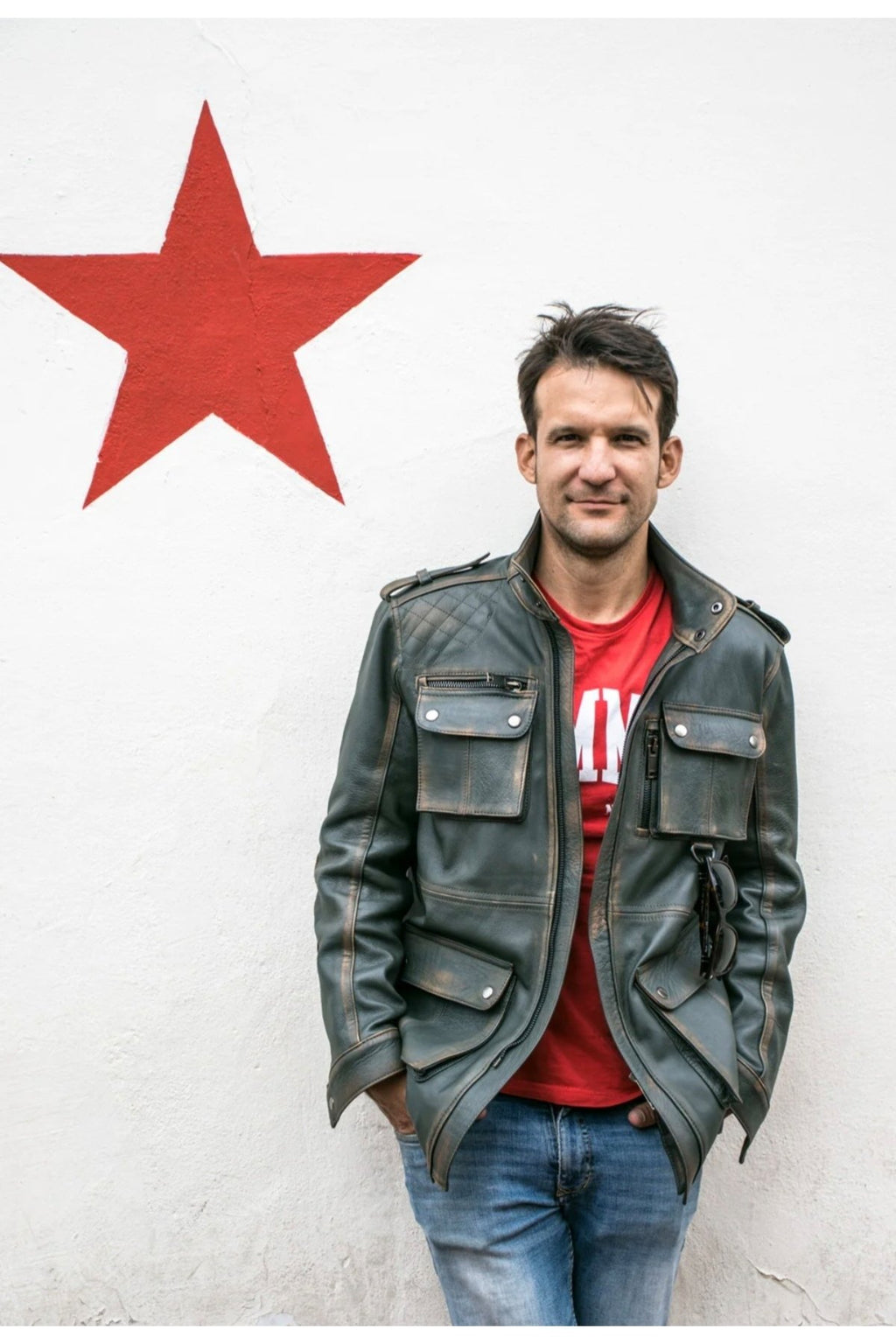 Prof Model Silme Hakiki Koyun Derisi Yeşil Renk Uzun Mont Ultra Hakim Yaka