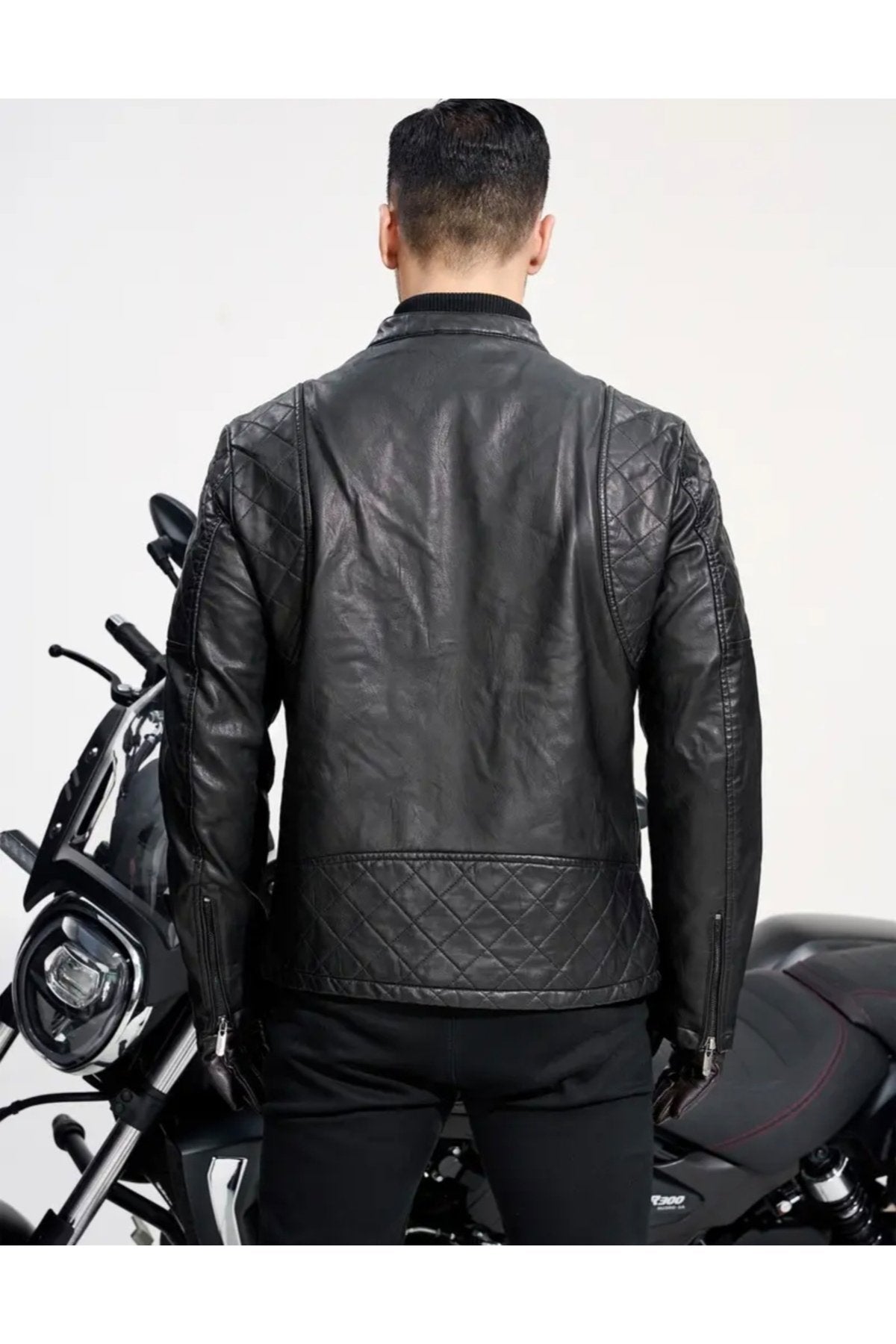 Motorcu Mont İç Kısmı Kürk