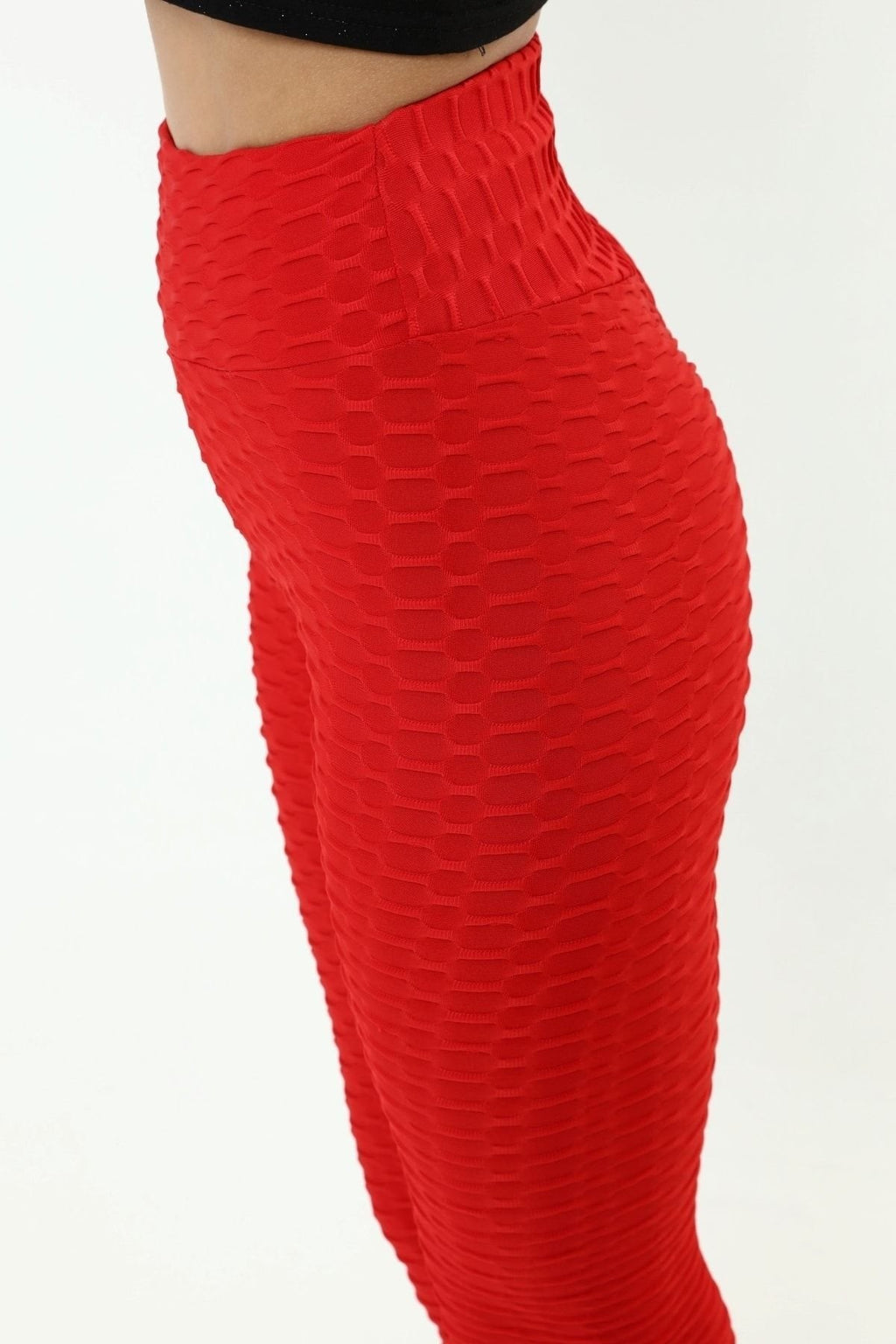 Brazil Tayt Arkası Büzgülü Kırmızı