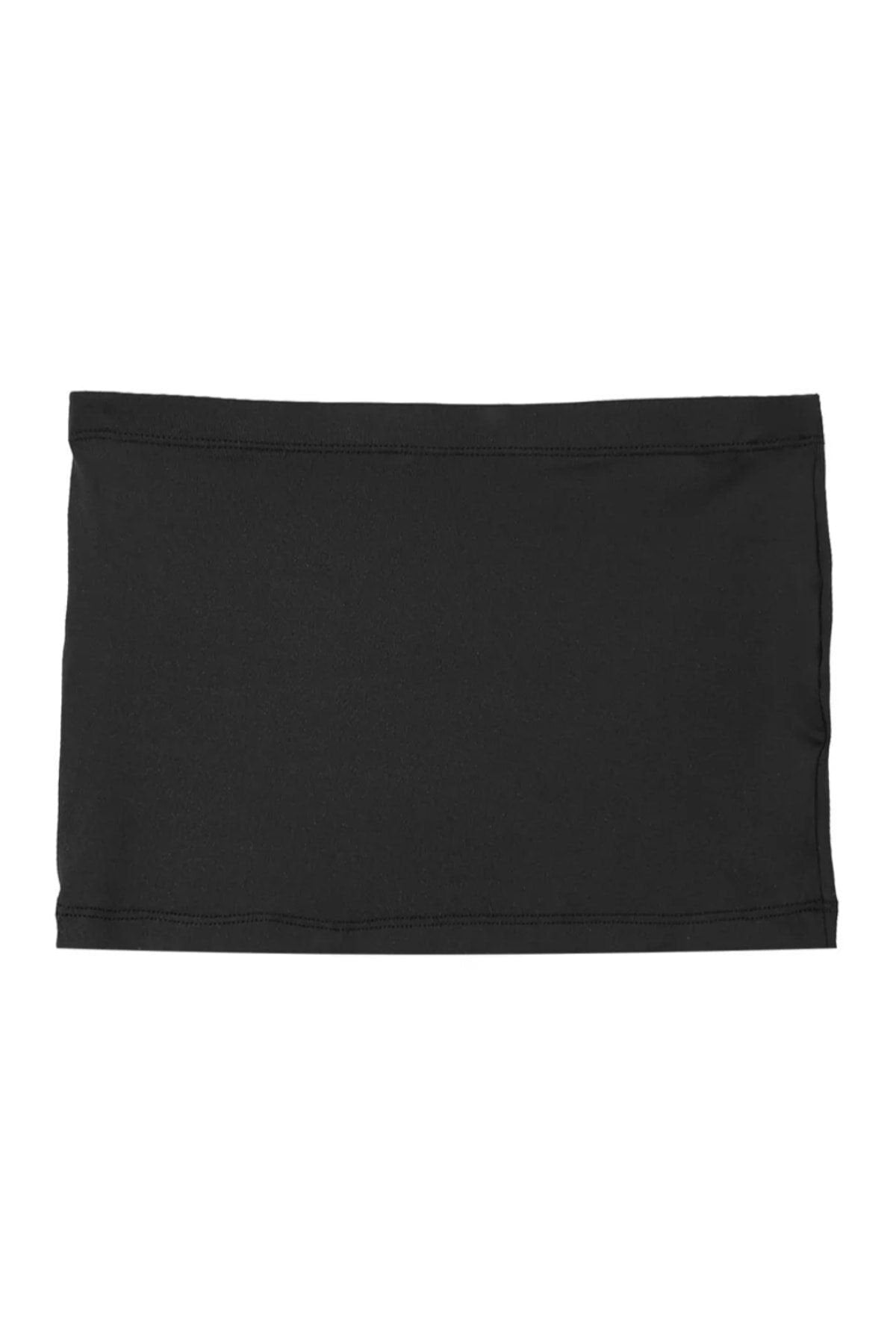 Esnek Düşük Bel Kalem Etek Siyah Renk