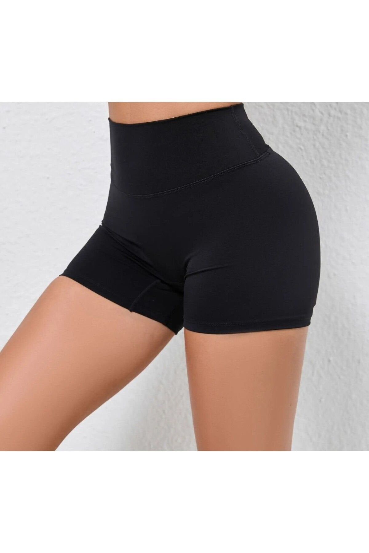 Sportif Kadın Bisiklet Egzersiz Ince Tayt Şort