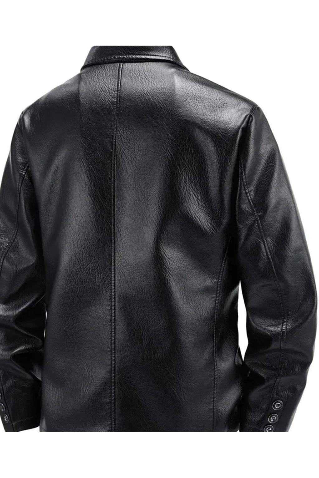 Hakiki Deri Sonbahar-Kış Mevsimi Blazer Torba Cepli Ceket