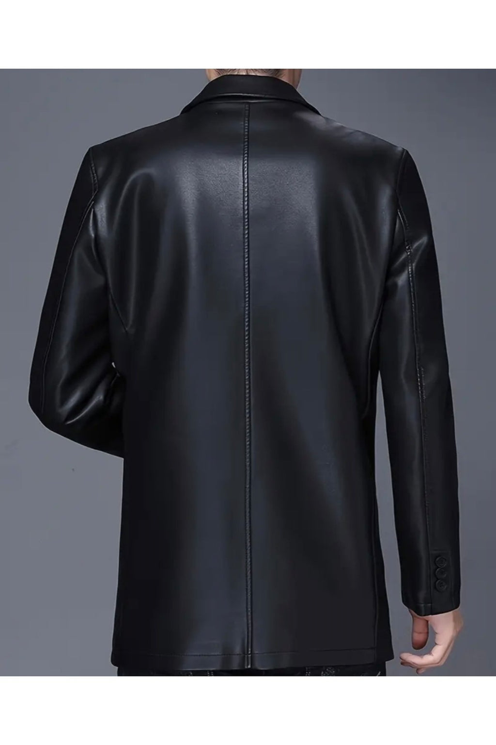 Hakiki Kalın Dana Derisi,Gömlek Yaka Kaban