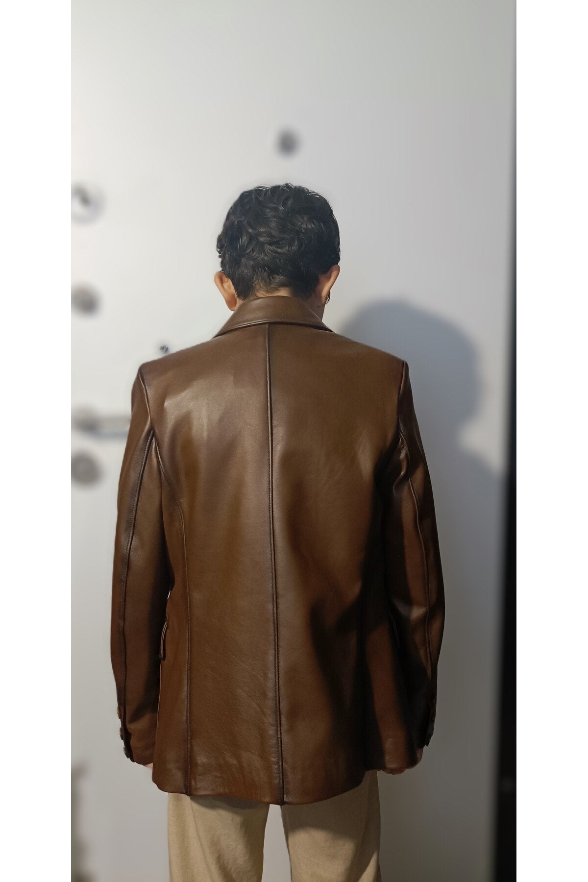 Çocuk ceket yelek kombin hakiki deri