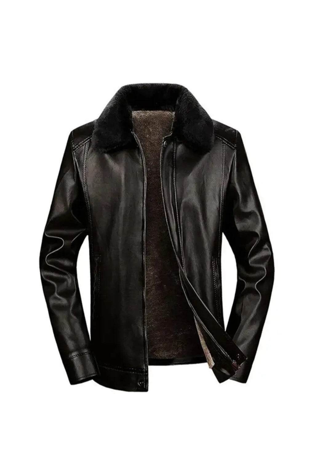 Yakası Ve Içi Kürk Mont