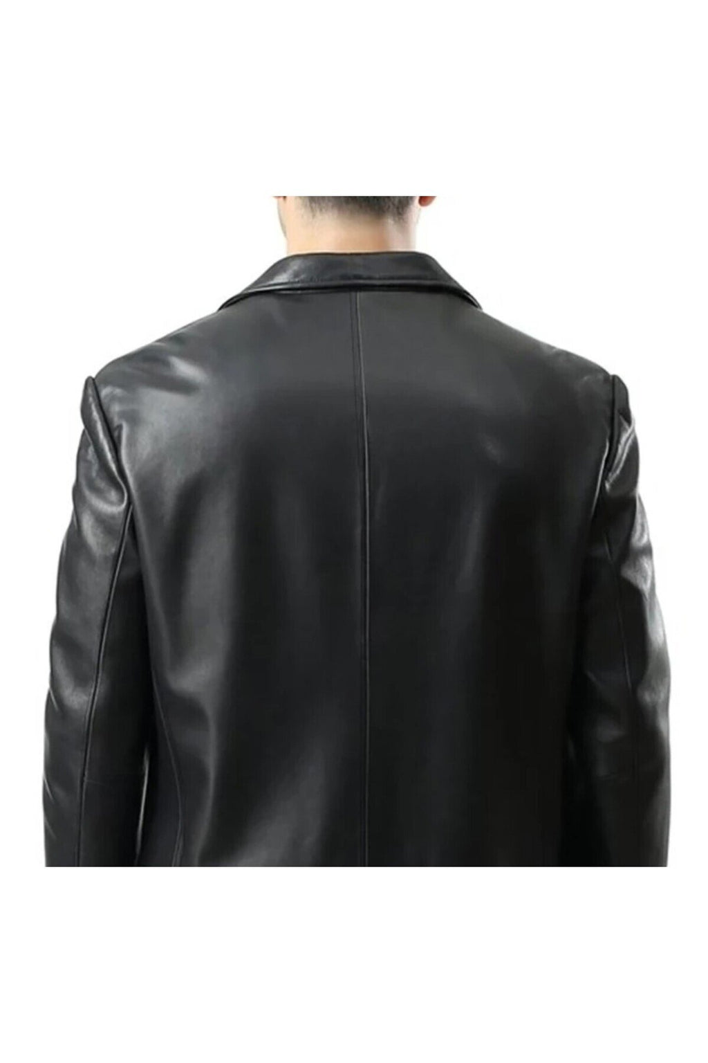 Uzun Hakiki Deri Zik Ceket