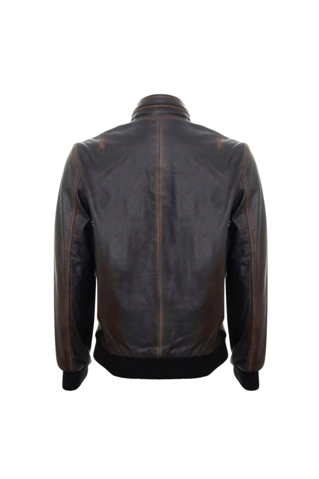 Eskitme Silme Hakiki Koyun Derisi Ceket Tarzı Mont