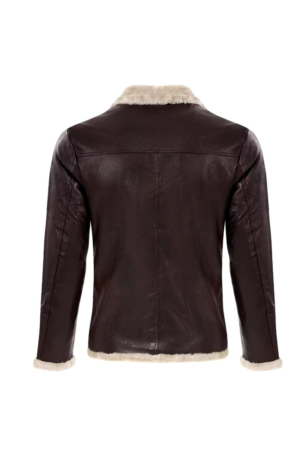 Tüylü Hakiki deri hırka tarzı ceket dar kesim erkek