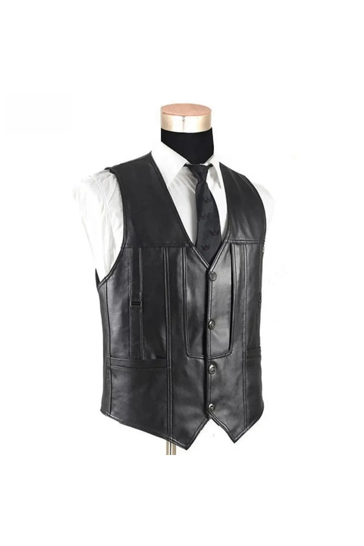 Entel hakiki kuzu derisi yelek