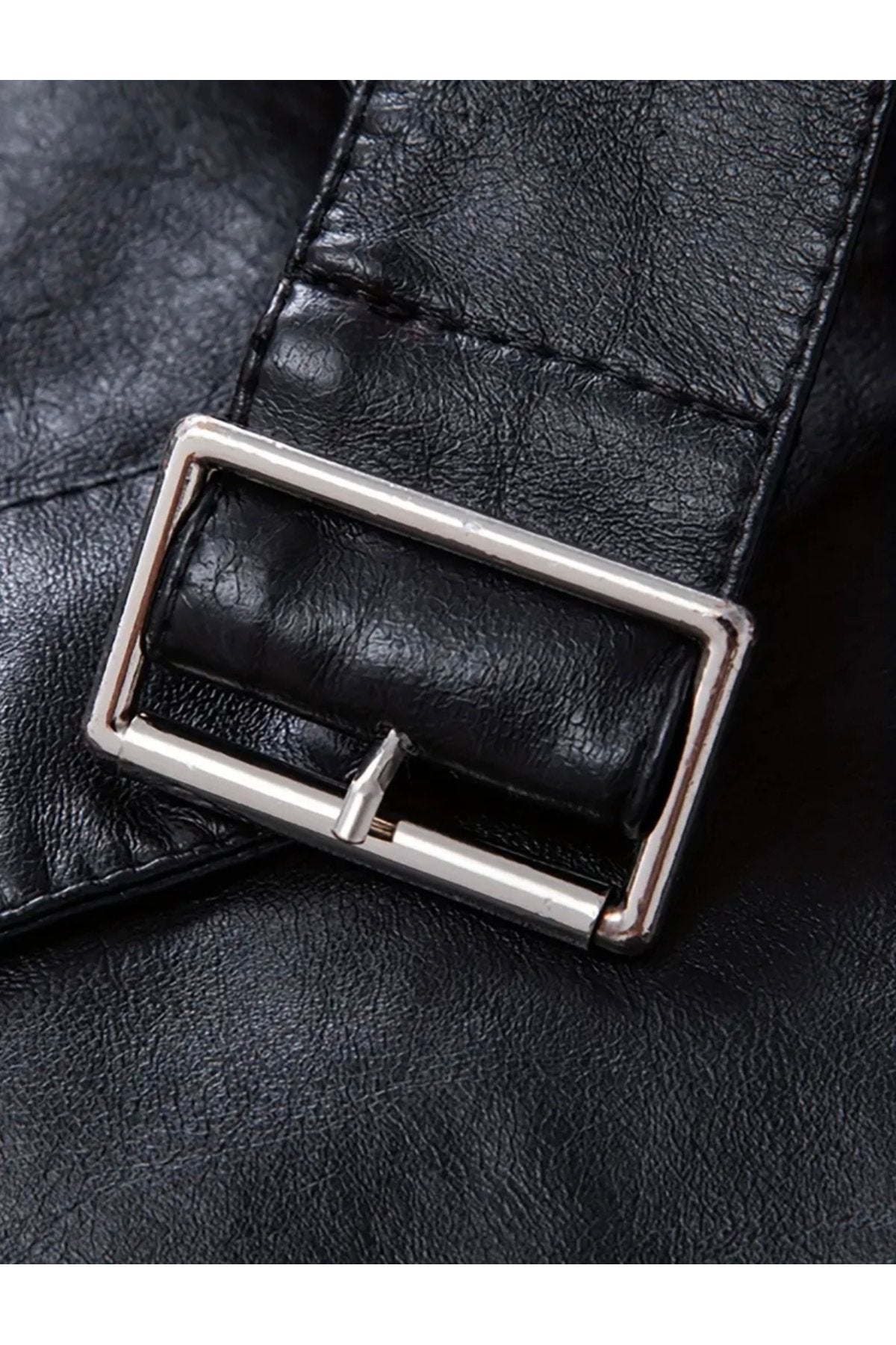 Hakiki Koyun Derisi Kemerli Orta Kalın Deri Kaban