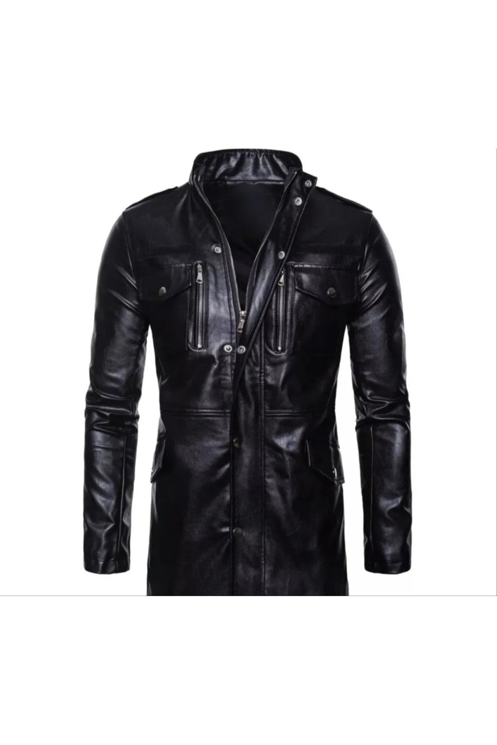 Hakiki kuzu derisi Uzun mont pardesü tarzı kesim