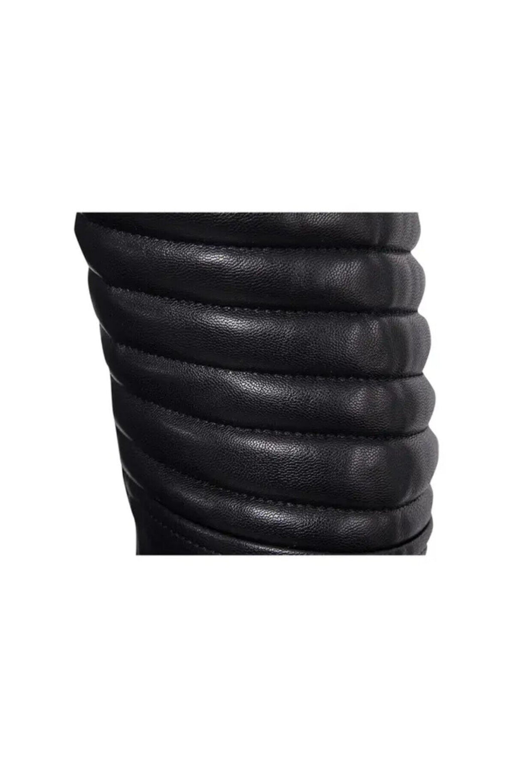 Hakiki Kuzu derisi Dirsekleri şişme tarzı mont siyah renk