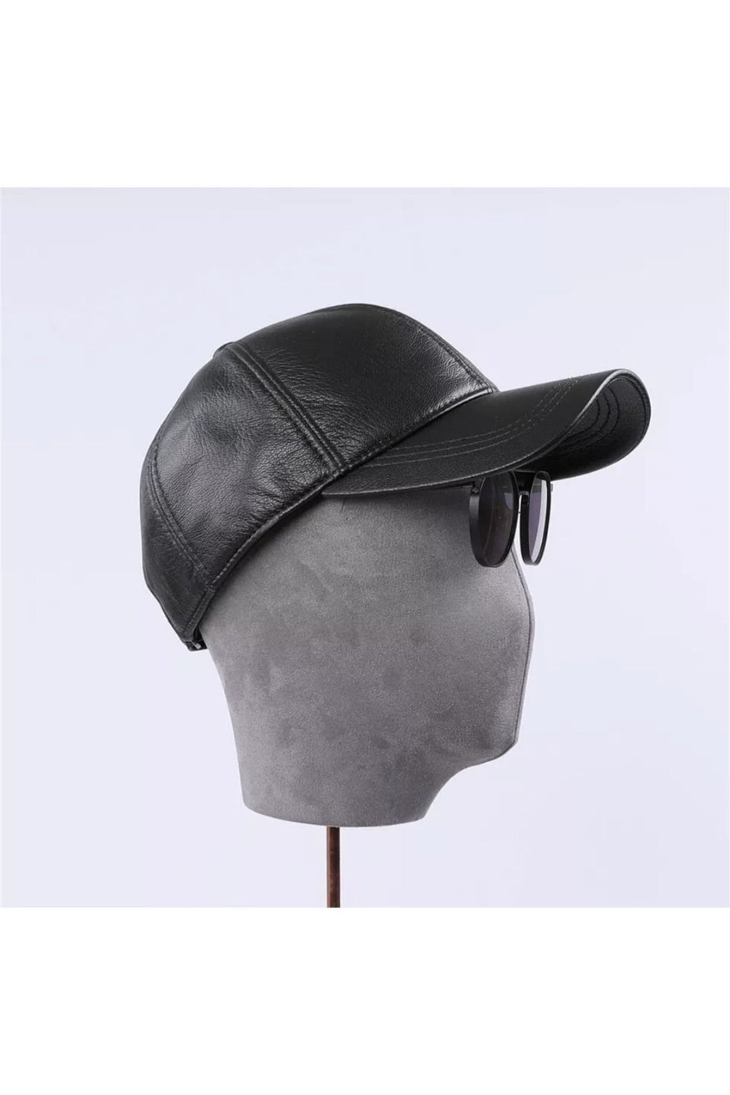 Hakiki Deri Beyzbol Kep Şapka
