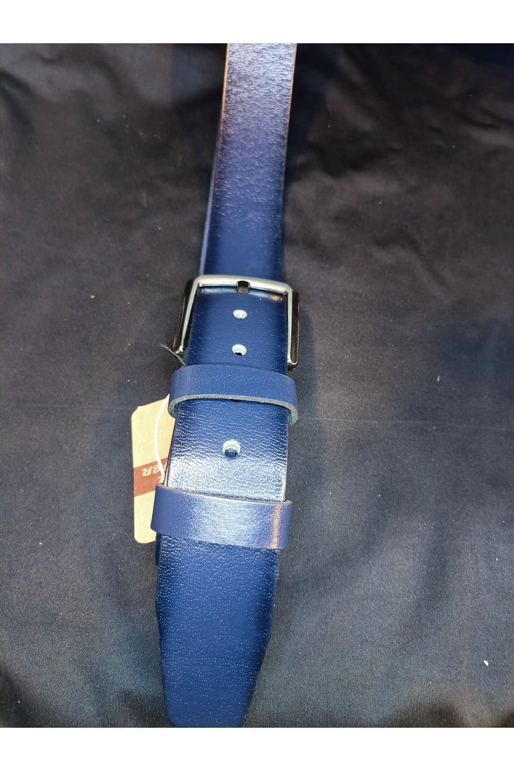 Kemer manda derisi Lacivert renk