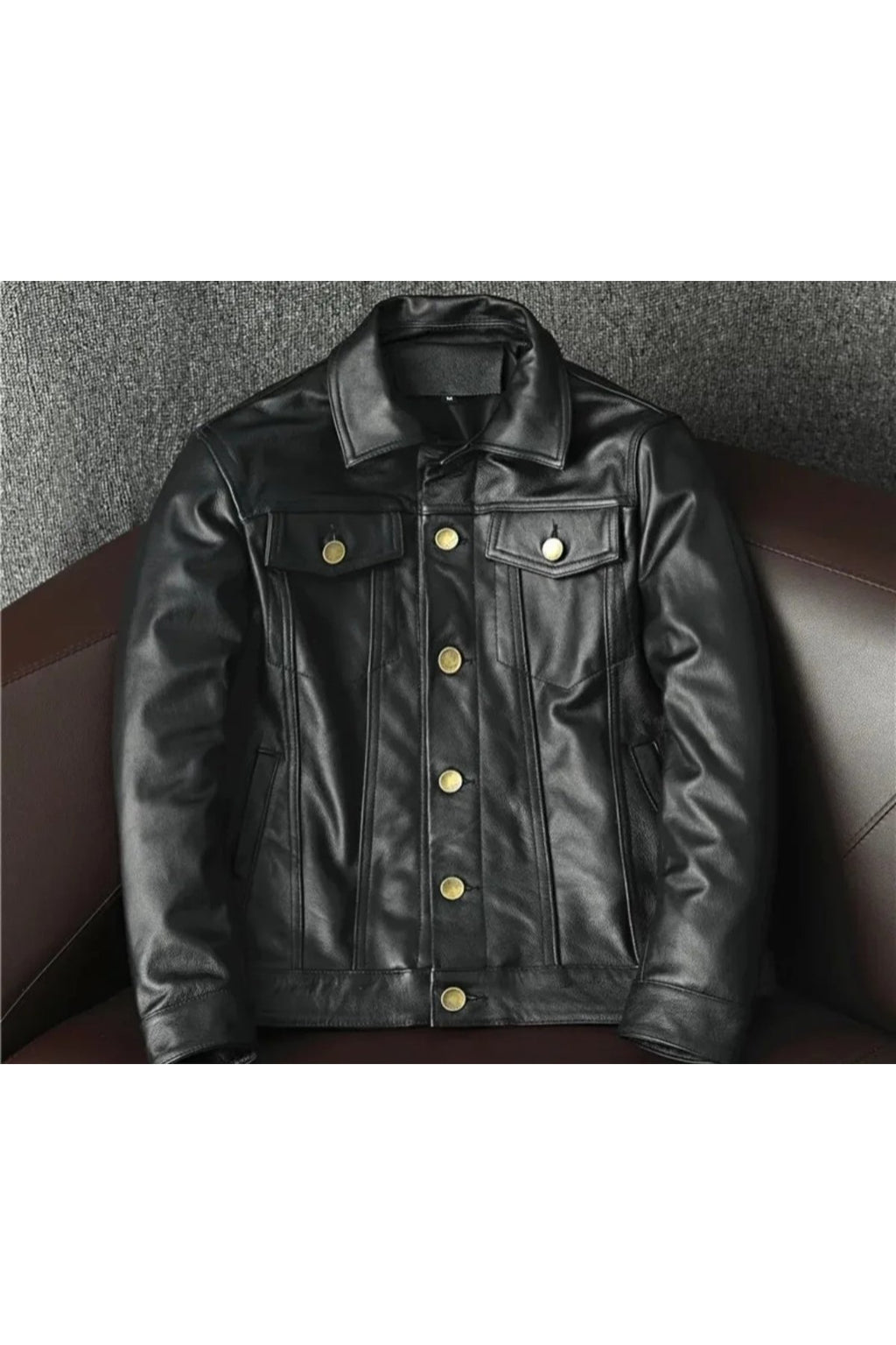 Hakiki deri spor ceket