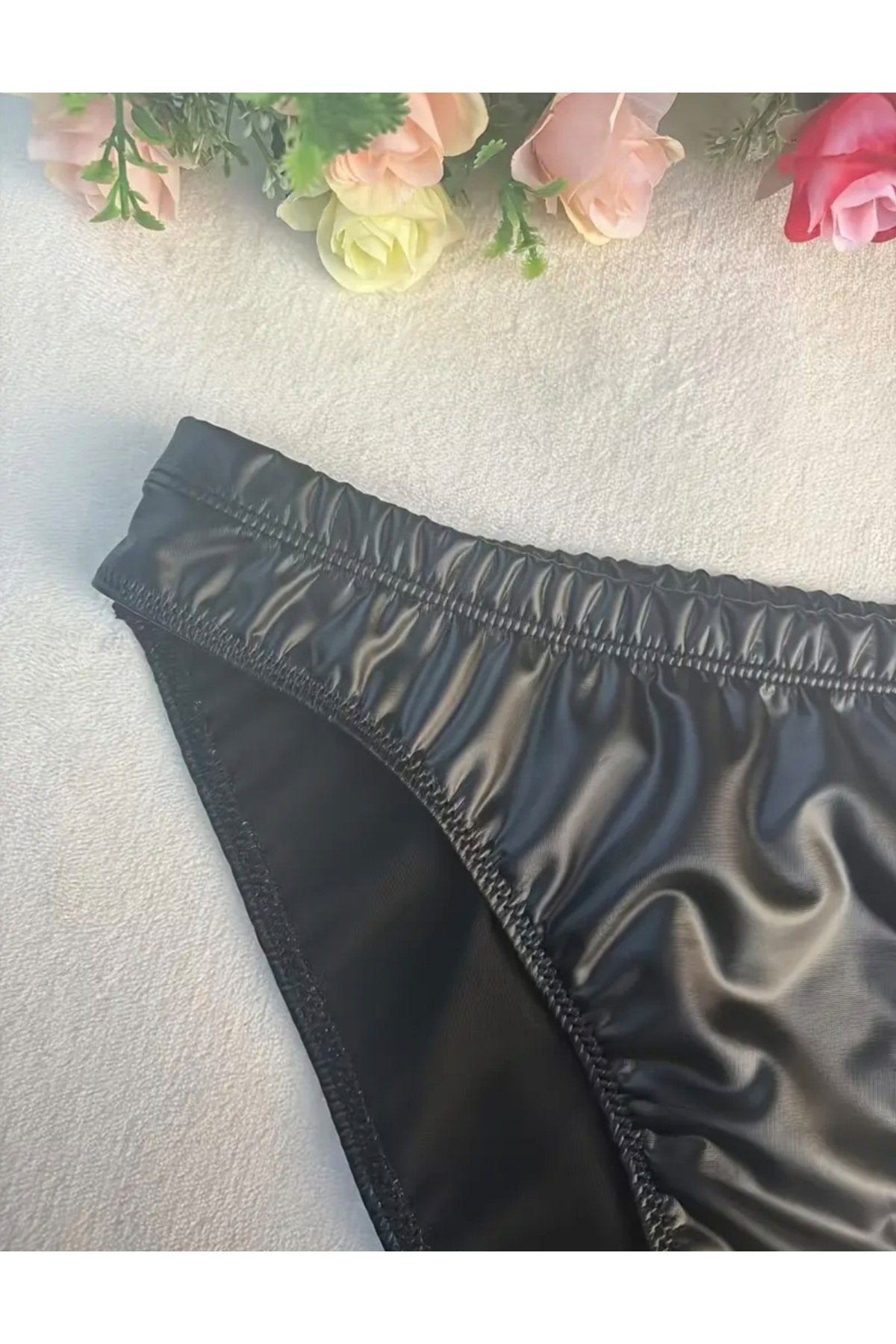 Suni Deri Esnek Külot