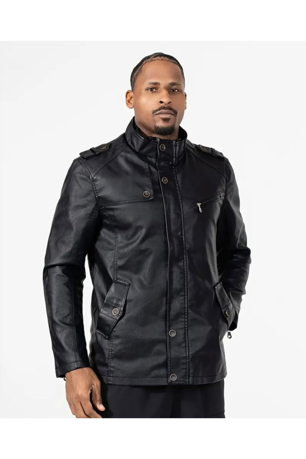 Hakiki Kuzu Derisi Orta Kalın Uzun Mont