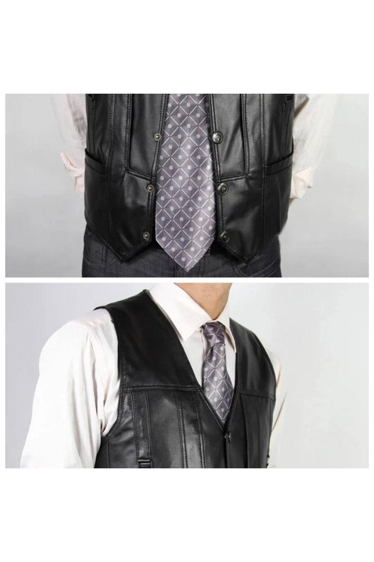 Entel hakiki kuzu derisi yelek