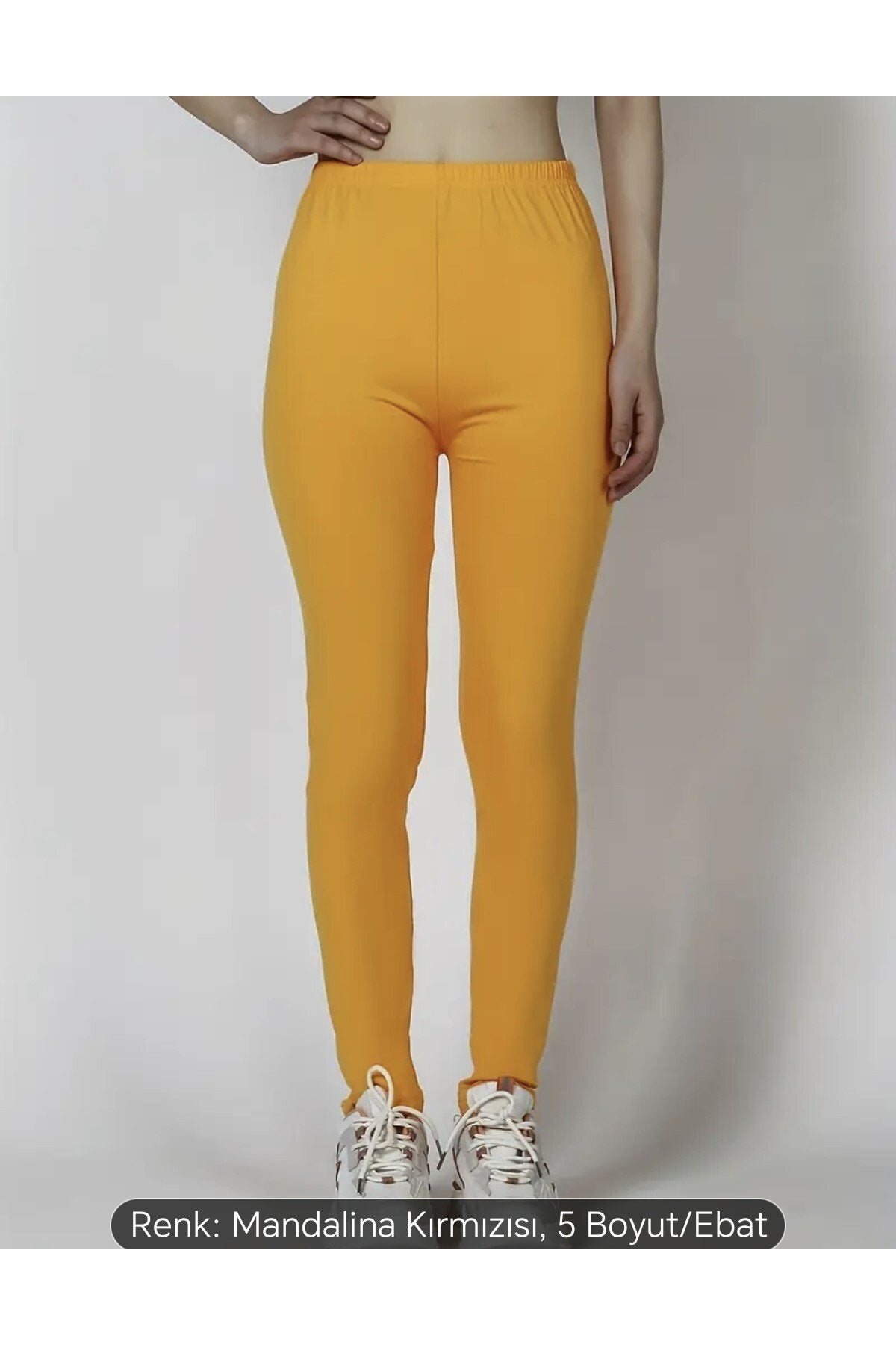 Belden Lastikli Yüksek Bel Tayt ve Kapri Tayt Esnek İnce