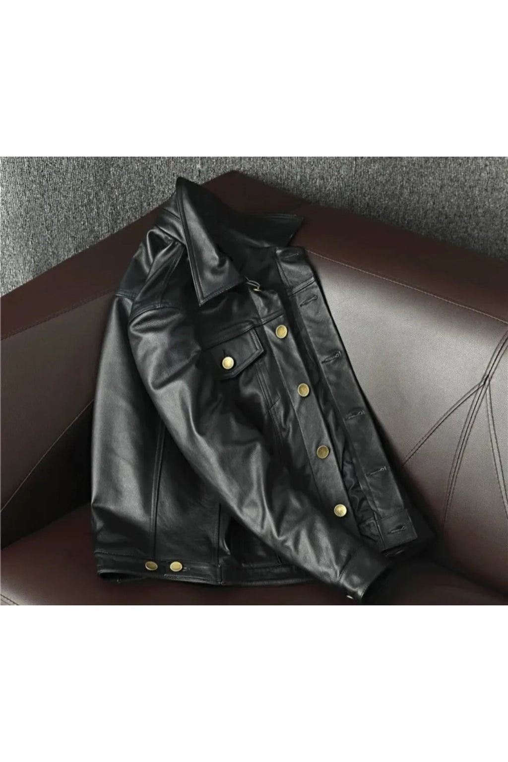 Hakiki deri spor ceket