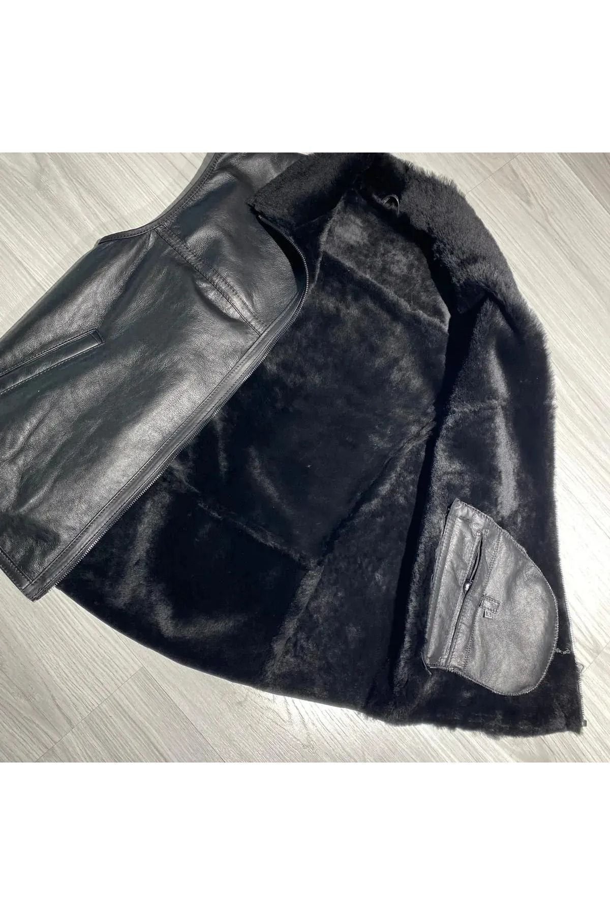 Napa yelek taba renk