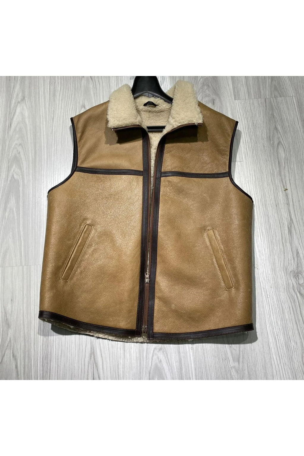 Napa yelek taba renk