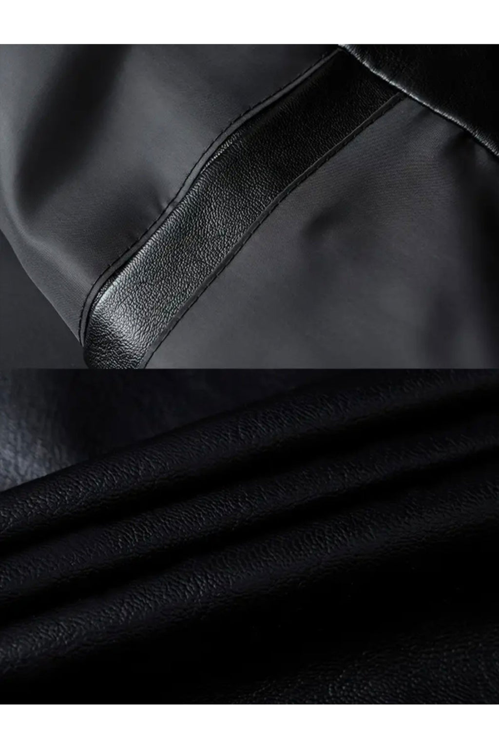 Hakiki Kuzu Derisi Trikolu Spor Ceket