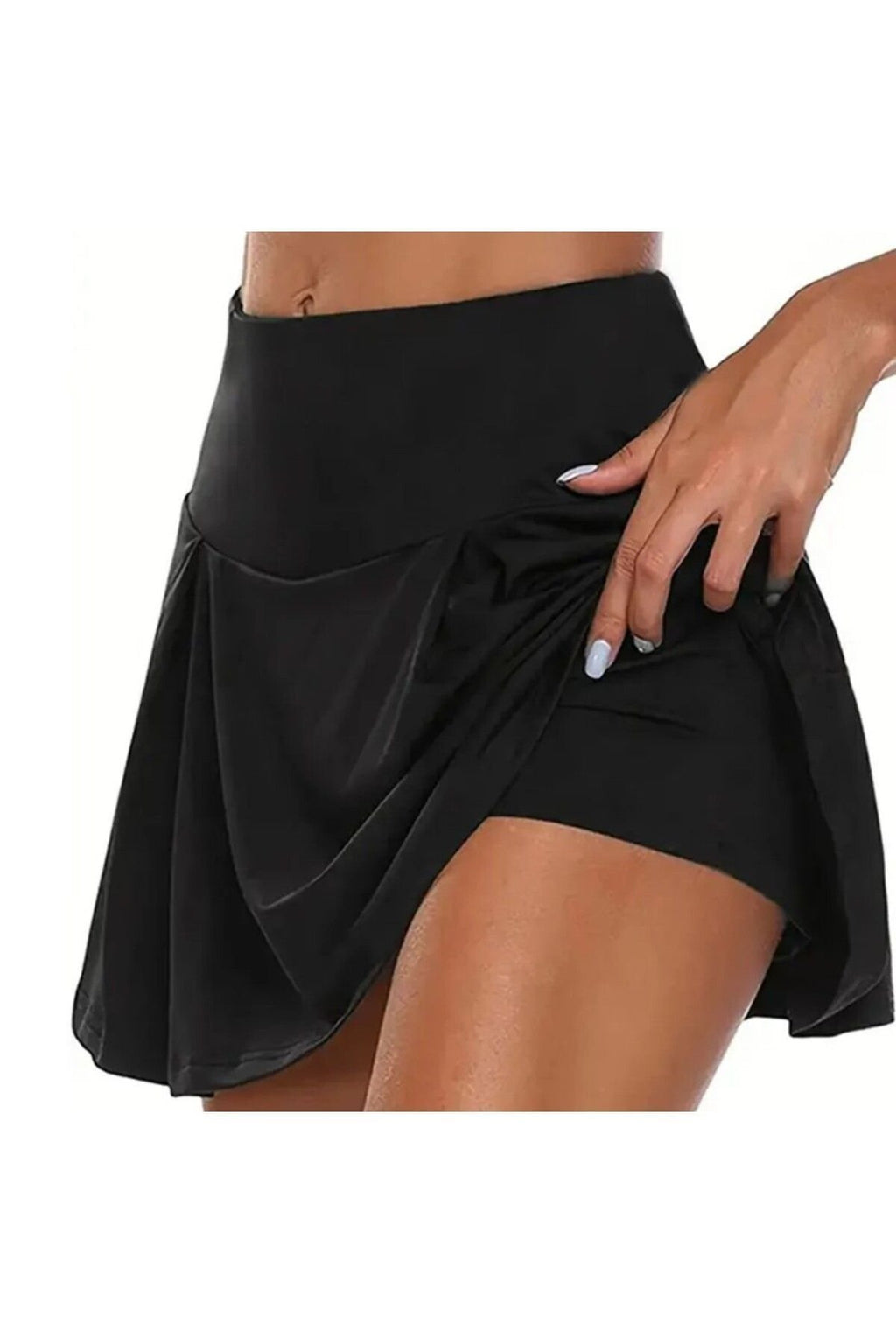 Kadın Etekli Şort Alt Giyim Yüksel Bel Mayo Altı