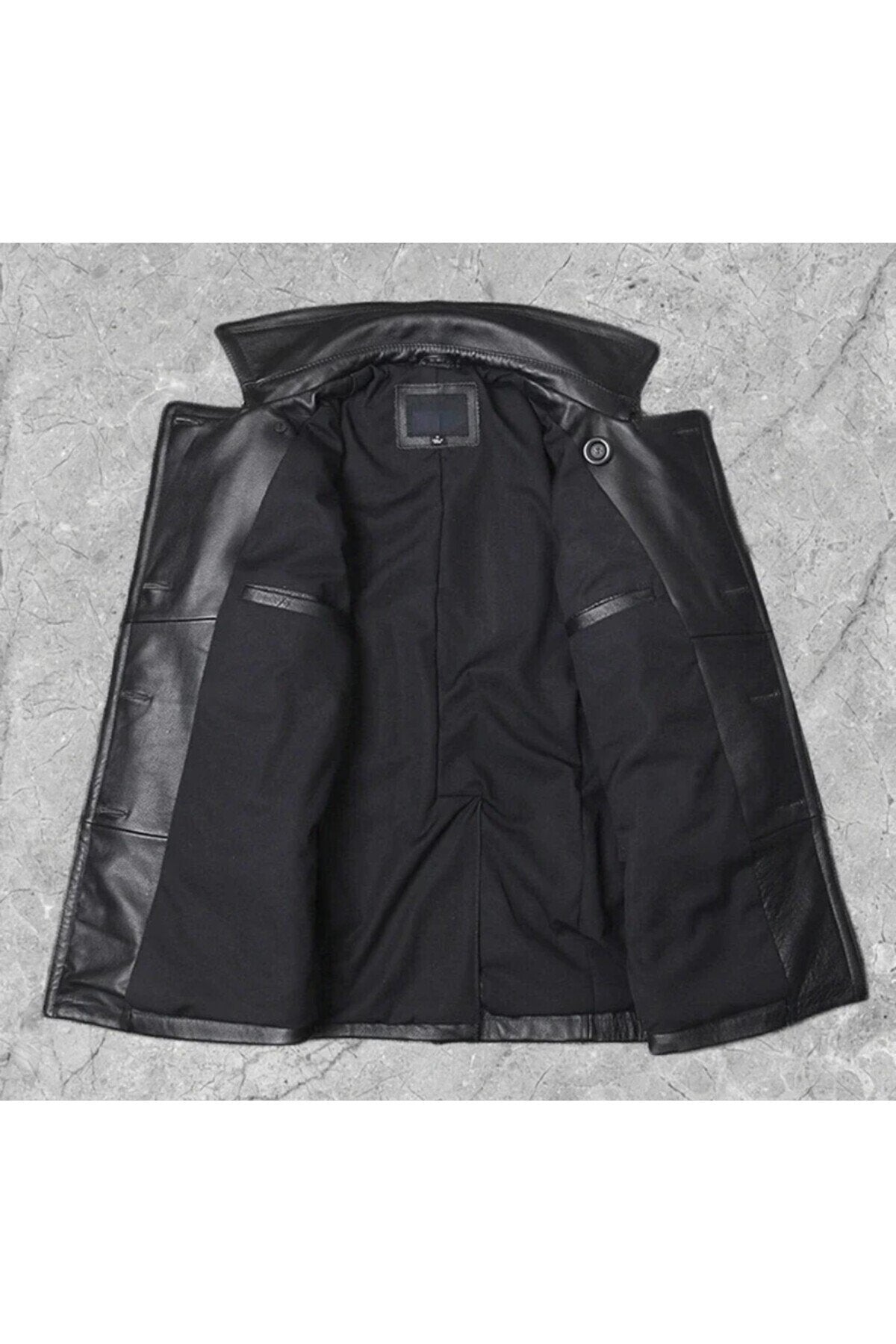 Di Caprio Model Hakiki Kuzu Derisi Uzun Mont Kaban