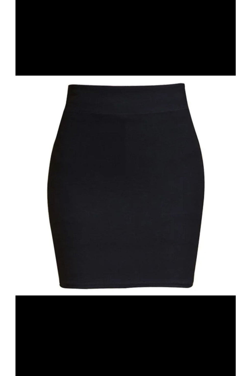 Esnek kalem etek lastik bel siyah renk