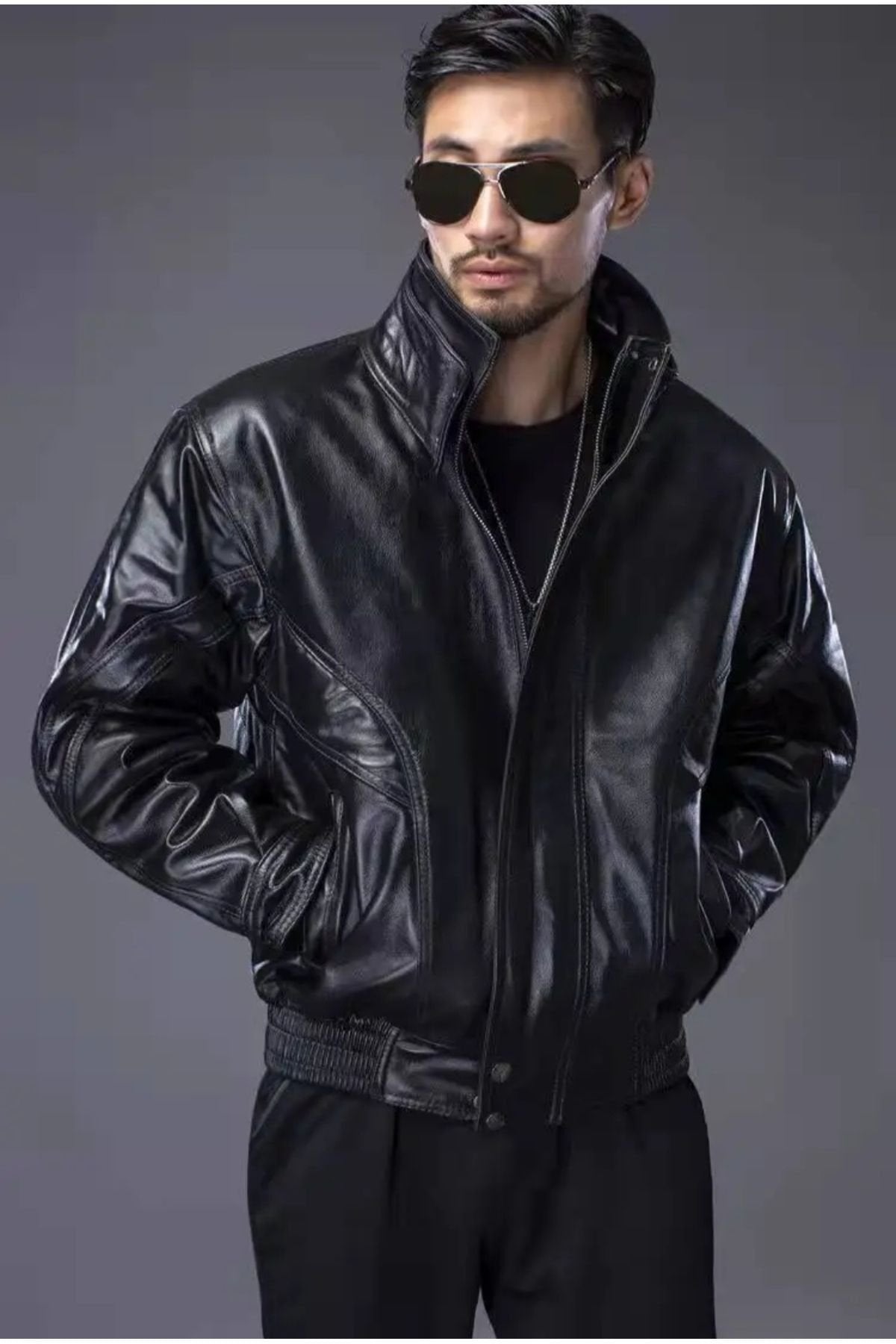 Bombacı Mont Hakiki Koyun Derisi Ultra Hakim Yaka