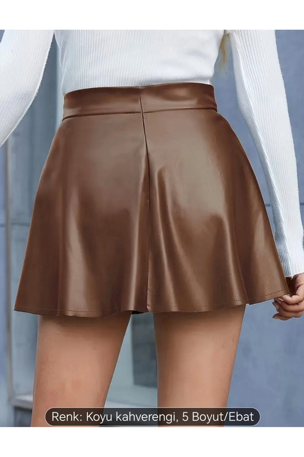 Deri Etek Lastik Bel