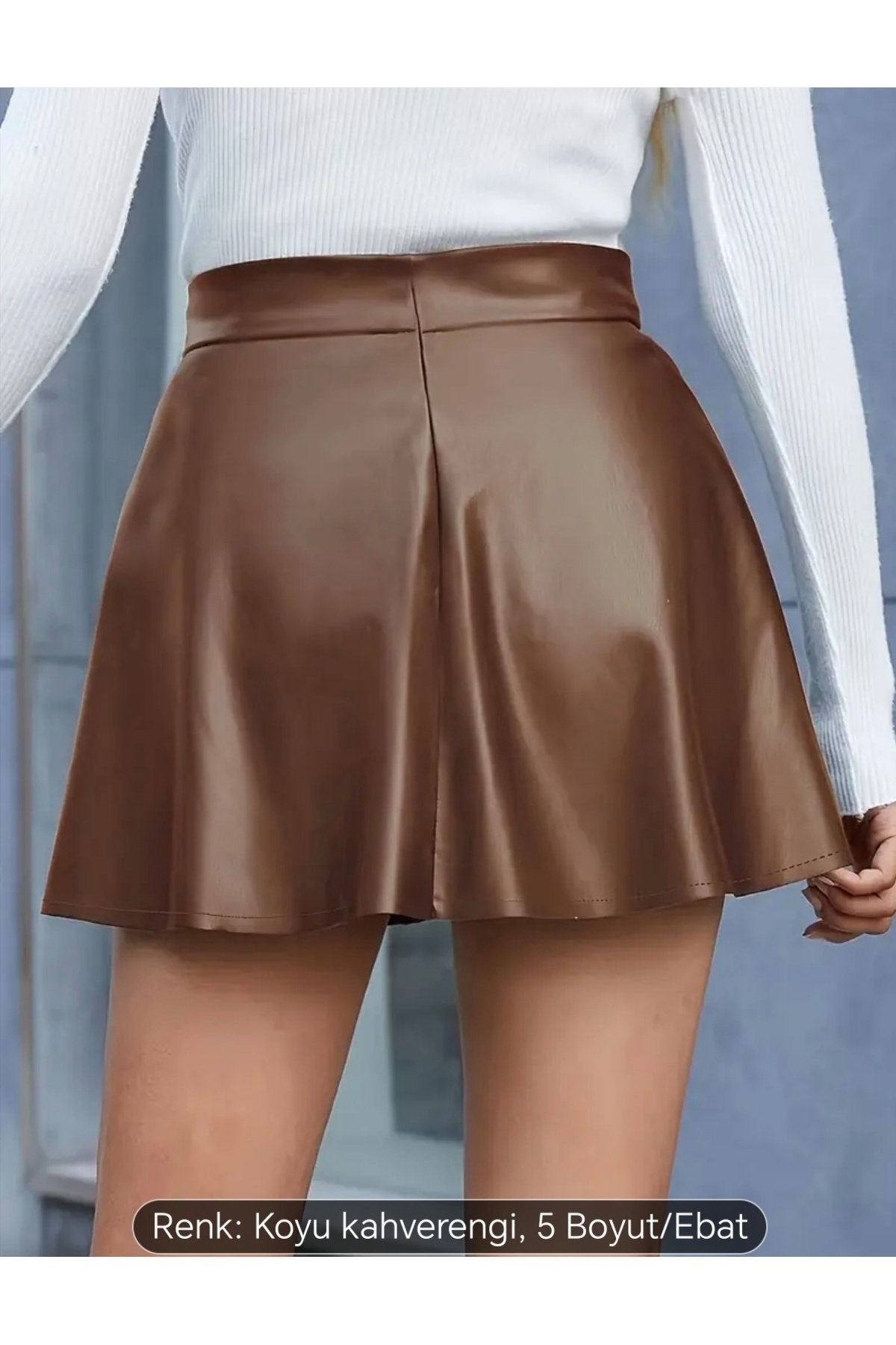 Deri Etek Lastik Bel