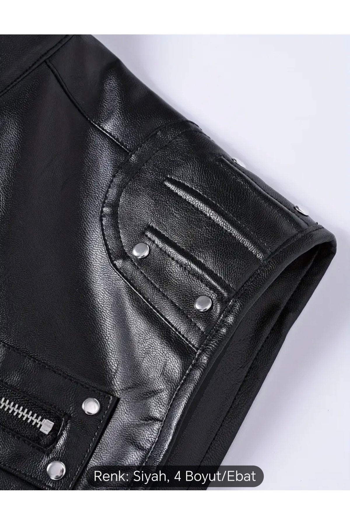 Motorcu Cooper SlimFit Hakiki Koyun Derisi yelek Orta Kalın