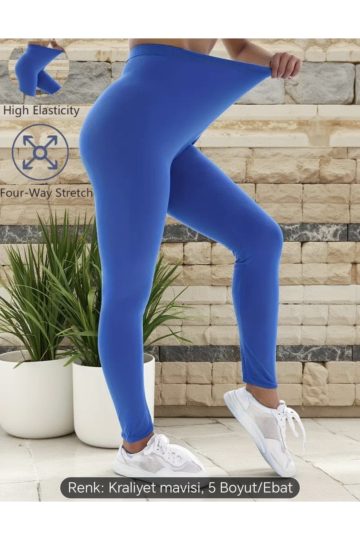 Belden Lastikli Yüksek Bel Tayt ve Kapri Tayt Esnek İnce