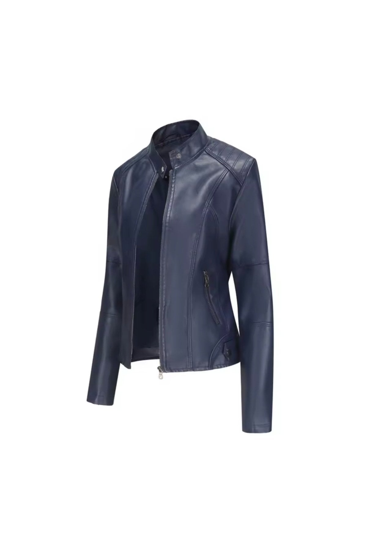 Hakiki deri Kadın spor ceket
