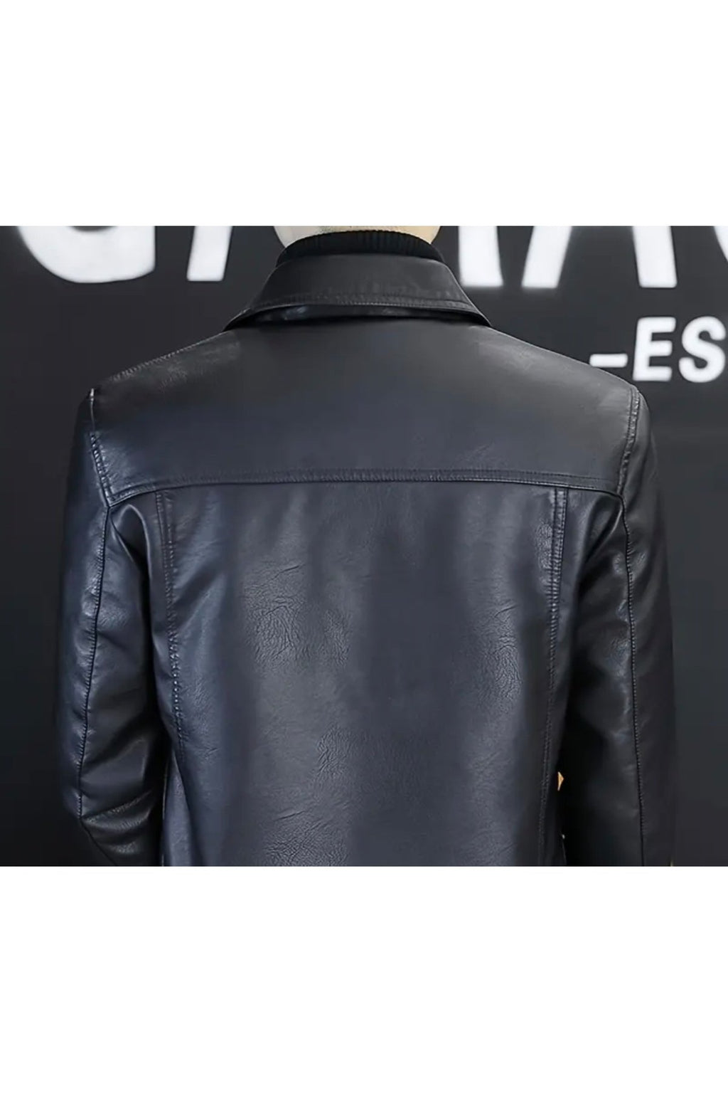 Gömlek Yaka ,Tam Fermuar Kapamalı, Cep Detaylı, Hakiki Kuzu Derisi Spor Ceket