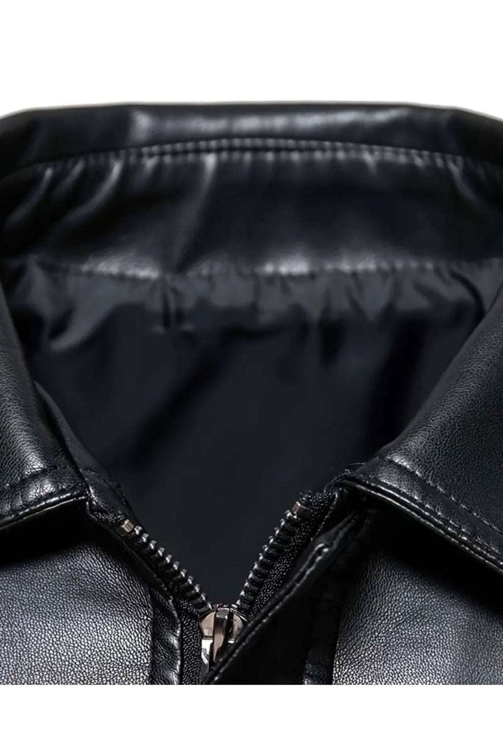 Kapaklı Torba Cepli , Gömlek Yaka Hakiki Kuzu Derisi Ceket