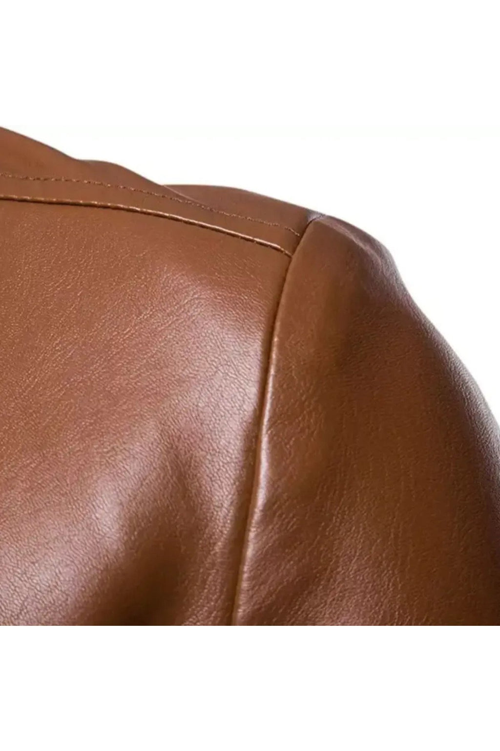 Hakiki deri Klasik ceket kruvaze çift düğmeli