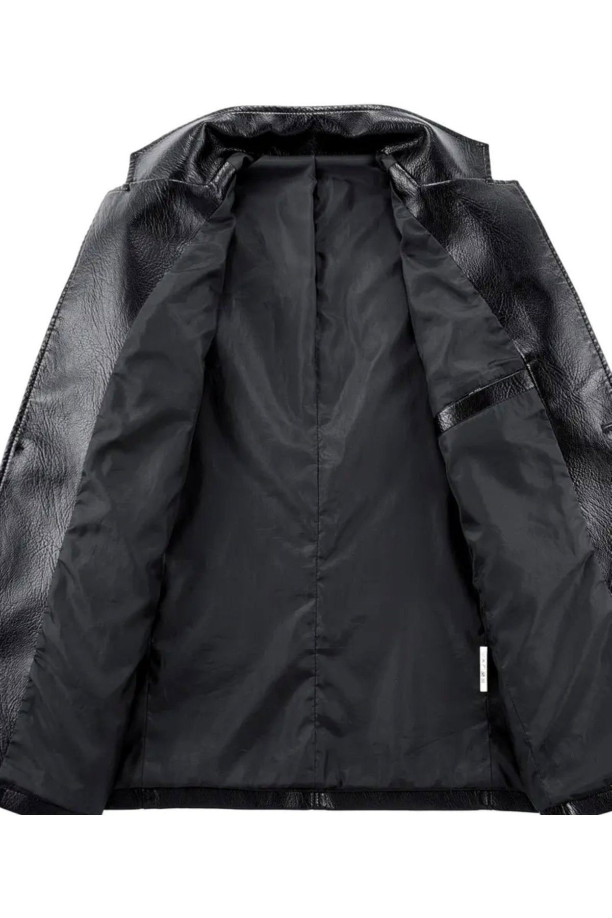 Hakiki Deri Sonbahar-Kış Mevsimi Blazer Torba Cepli Ceket