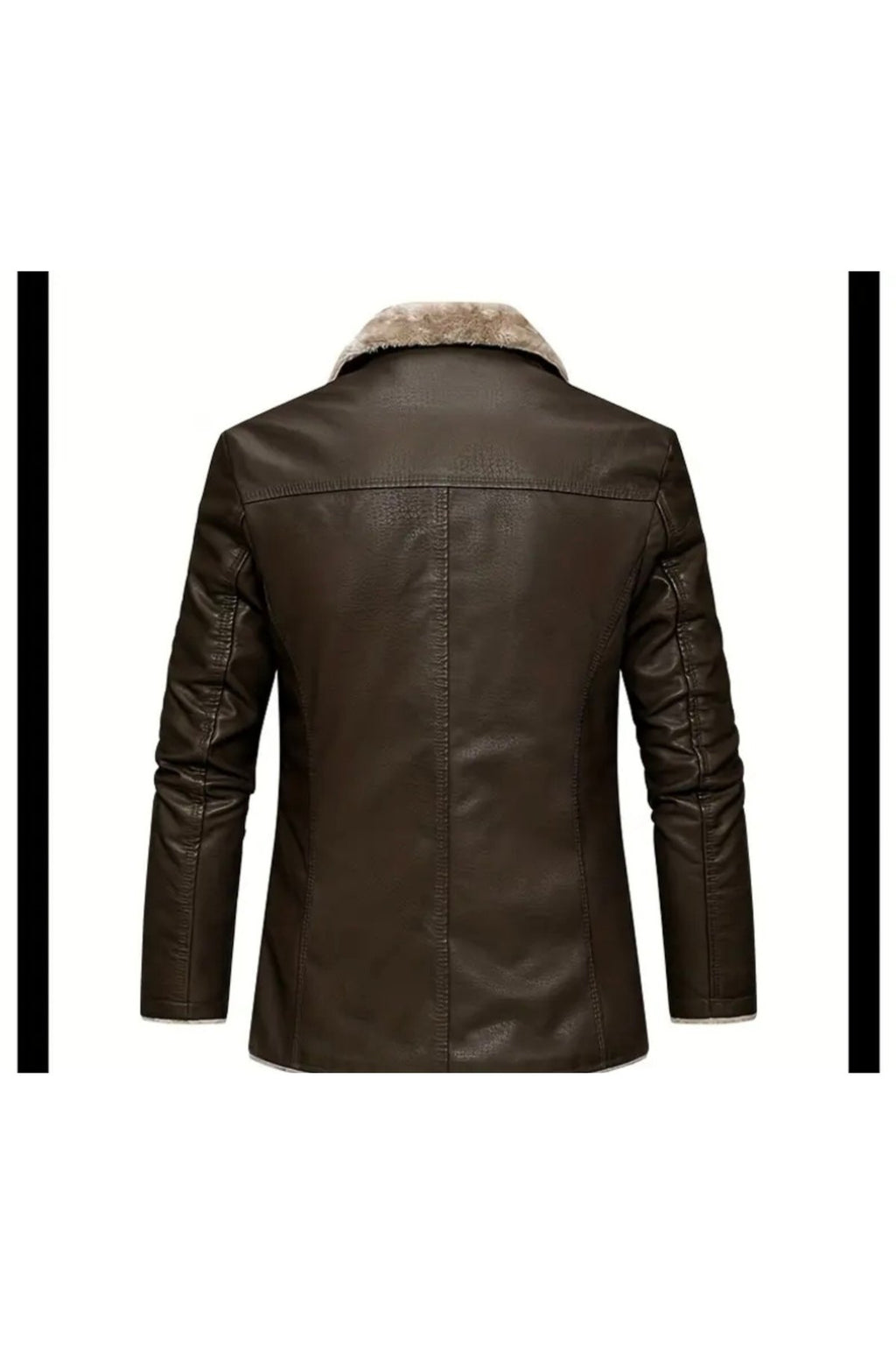 Kısa Hakiki Koyun Derisi İçi ve Yakası Kürklü ve Mont Kaban