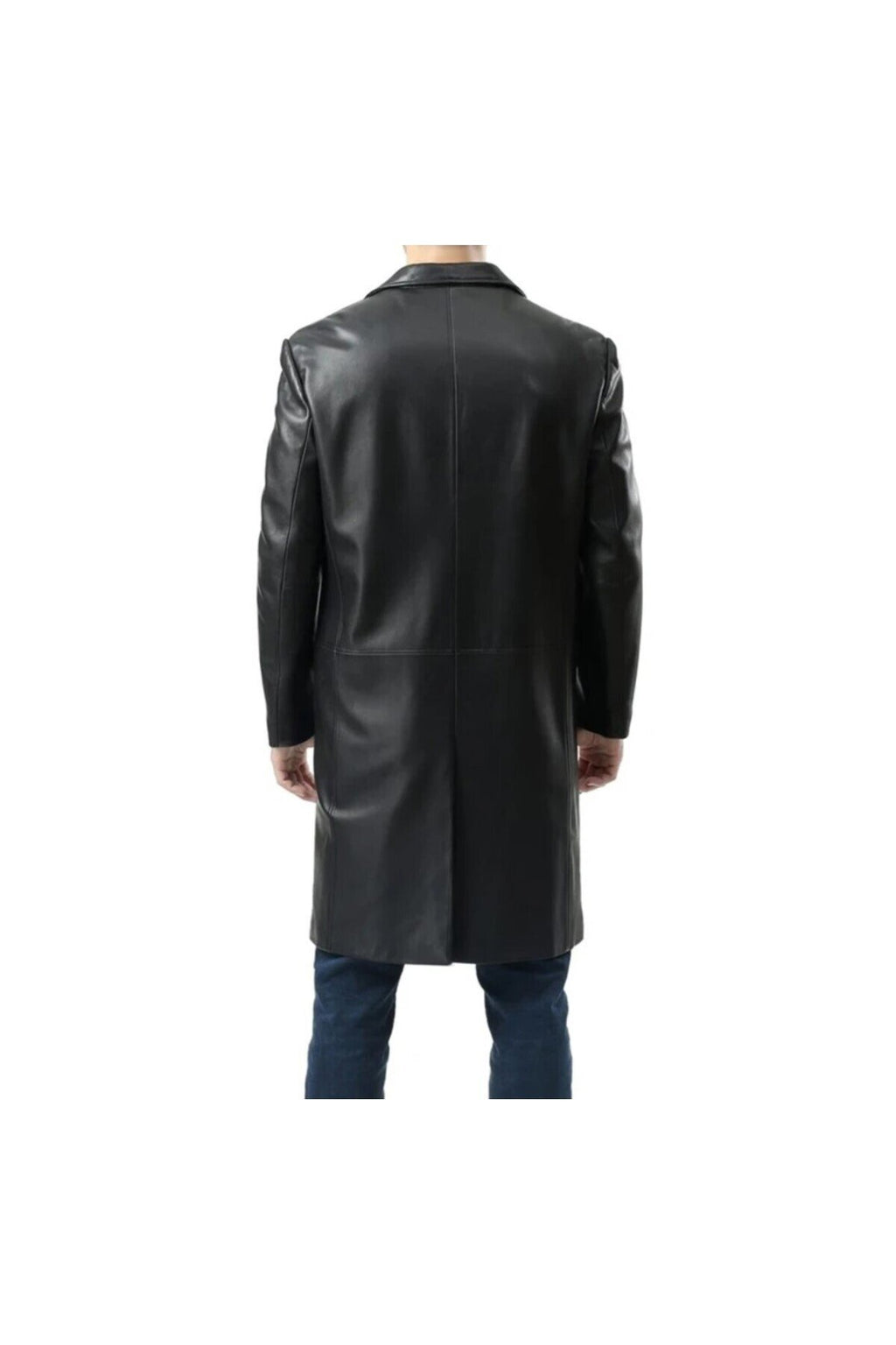 Uzun Hakiki Deri Zik Ceket